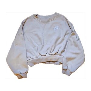 Nike cropped sweatshirt